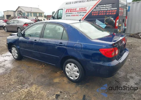 2006 Toyota Corolla Le from USA, damaged, VIN JTDBR32E260081651